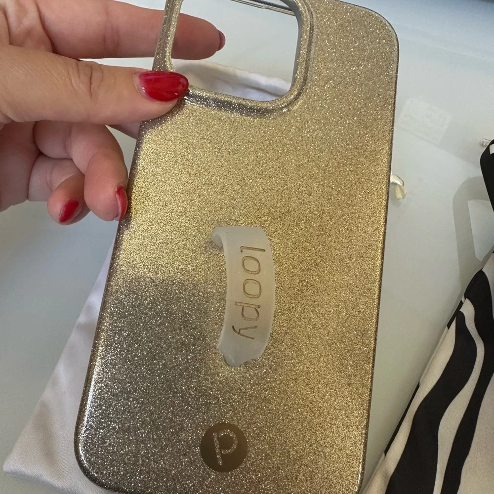 Loopy Case Gold and Zebra iPhone 14 Pro Max Cases